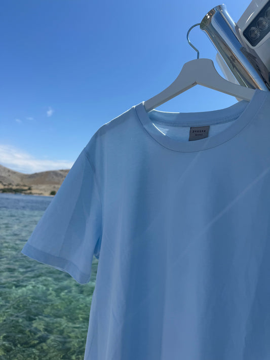 Baby blue shirt